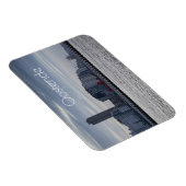 Oostende Coastal City Skyline, België Magneet (Rechterzijde)