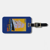 Oostende Dover  PosterEurope Bagagelabel (Voorkant horizontaal)