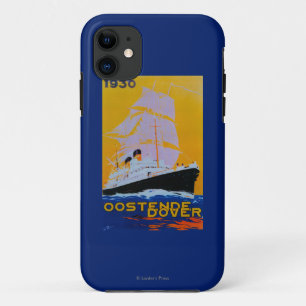 Oostende Dover PosterEurope iPhone 11 Hoesje