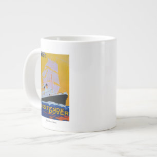 Oostende Dover PosterEurope Grote Koffiekop