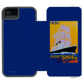 Oostende Dover PosterEurope Incipio iPhone Portemonnee Hoesje (Agenda Open)