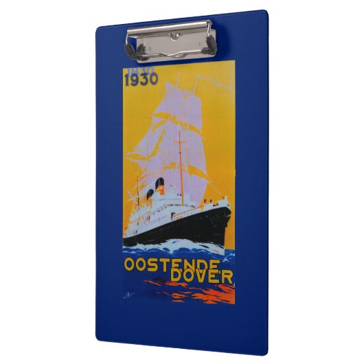 Oostende Dover  PosterEurope Klembord (Links)
