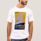 Oostende Dover  PosterEurope T-shirt (Voorkant)