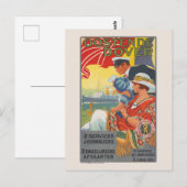 Oostende Dover Vintage Poster 1920 Briefkaart (Voorkant / Achterkant)