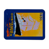 Oostende Dover Vintage PosterEurope Magneet (Horizontaal)