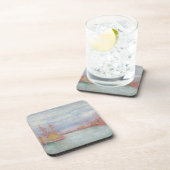 Oostende Harbour van James Ensor (1900) Bier Onderzetter (Rechterzijde)