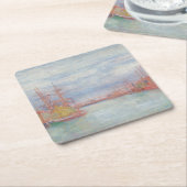 Oostende Harbour van James Ensor (1900) Kartonnen Onderzetters (Schuin)