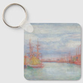 Oostende Harbour van James Ensor (1900) Sleutelhanger (Voorkant)
