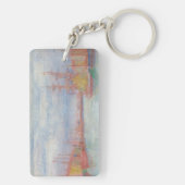 Oostende Harbour van James Ensor (1900) Sleutelhanger (achterkant)