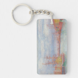 Oostende Harbour van James Ensor (1900) Sleutelhanger