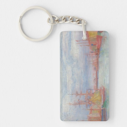 Oostende Harbour van James Ensor (1900) Sleutelhanger (Voorkant)