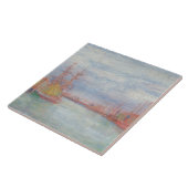 Oostende Harbour van James Ensor (1900) Tegeltje (Zijkant)