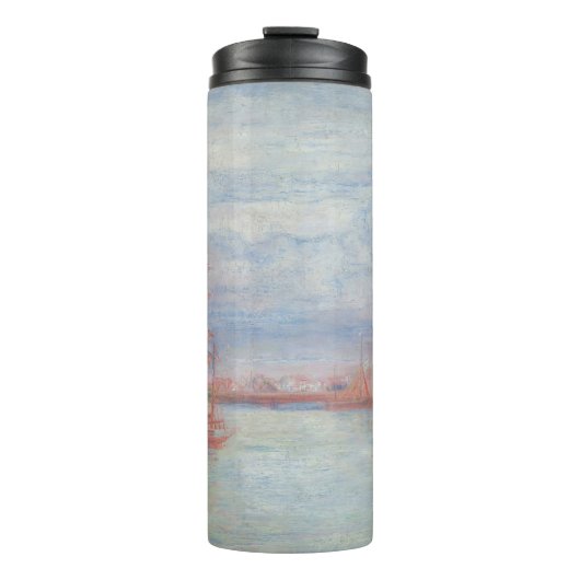 Oostende Harbour van James Ensor (1900) Thermosbeker (Voorkant)