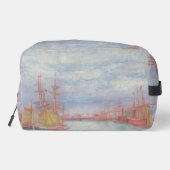 Oostende Harbour van James Ensor (1900) Toilettasje (Achterkant)