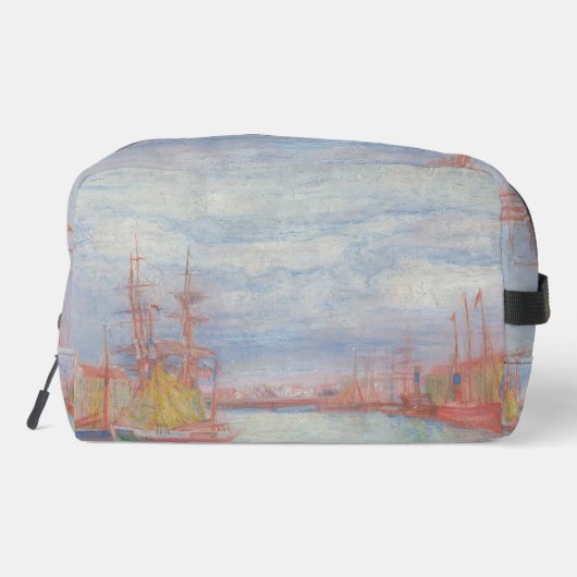 Oostende Harbour van James Ensor (1900) Toilettasje (Achterkant)