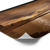 oostende zonsondergang poster (Hoek)