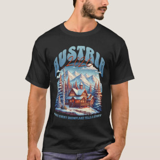 Oostenrijk 2026 Reis! Overeenkomstige Oostenrijkse T-shirt