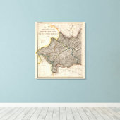 Oostenrijk 2 canvas afdruk (Insitu (Houten vloer))