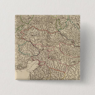 Oostenrijk 4 vierkante button 5,1 cm