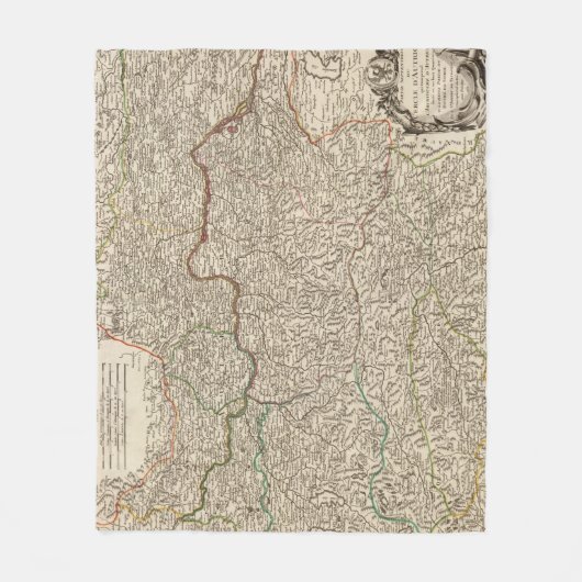 Oostenrijk 6 fleece deken (Voorkant)