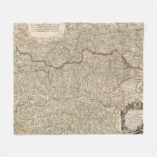 Oostenrijk 6 fleece deken (Voorkant (Horizontaal))