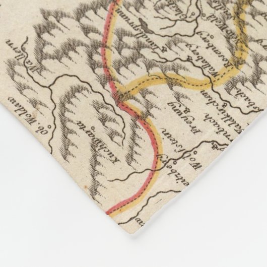 Oostenrijk 6 fleece deken (Hoek)