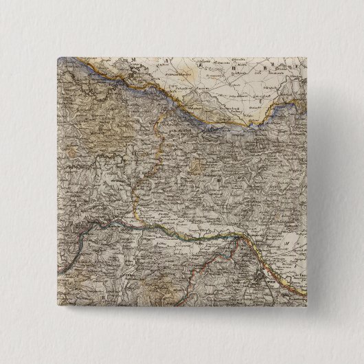 Oostenrijk 8 vierkante button 5,1 cm (Voorkant)