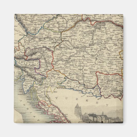 Oostenrijk 9 magneet (Voorkant)