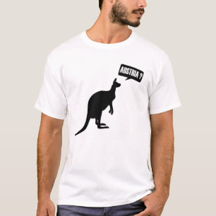 Oostenrijk Australië grappig ontwerp T-shirt