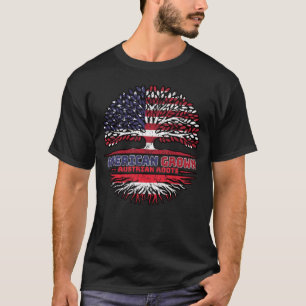 Oostenrijk Austria US American USA Verenigde State T-shirt