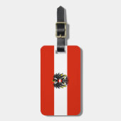 Oostenrijk Bagagelabel (Voorkant verticaal)