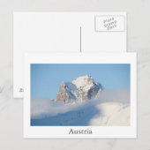 Oostenrijk Bergen Briefkaart (Voorkant / Achterkant)