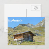Oostenrijk Berglandschap Briefkaart (Voorkant / Achterkant)