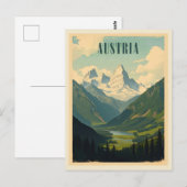  Oostenrijk Bergtoerisme Briefkaart (Voorkant / Achterkant)