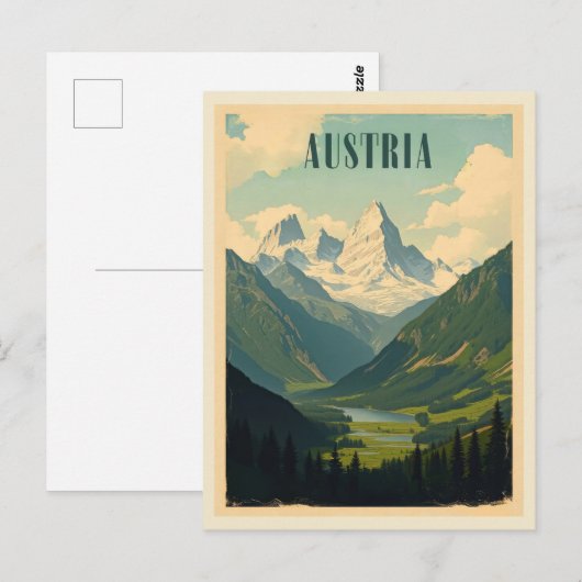  Oostenrijk Bergtoerisme Briefkaart (Voorkant / Achterkant)