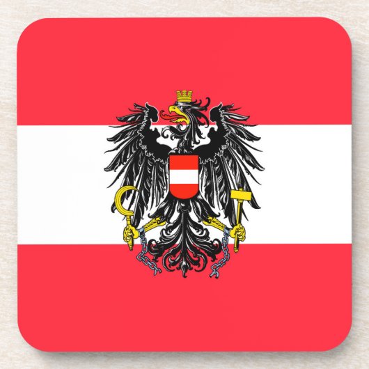 Oostenrijk Bier Onderzetter (Voorkant)