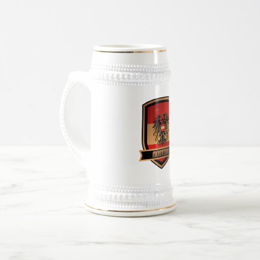 Oostenrijk Bierpul (Voorkant links)