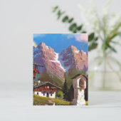 Oostenrijk, Bildstock, Tirolean, dorp Briefkaart (Staand voorkant)