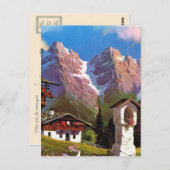  Oostenrijk, Bildstock, Tirolean, dorp Briefkaart (Voorkant / Achterkant)