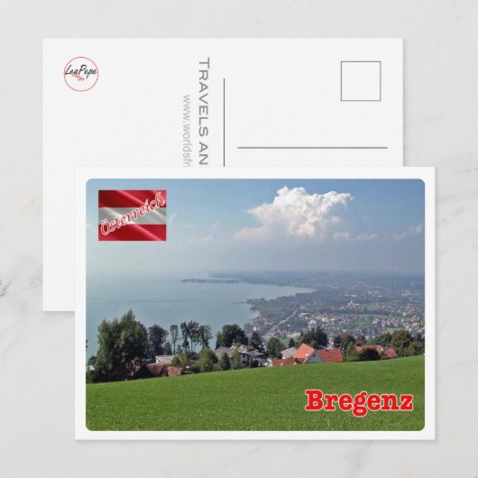 Oostenrijk - Bregenz - Briefkaart (Voorkant / Achterkant)