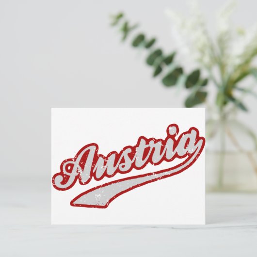 Oostenrijk Briefkaart (Staand voorkant)