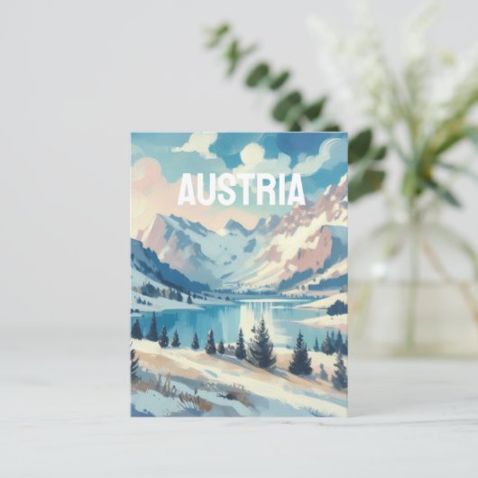 oostenrijk briefkaart (Staand voorkant)