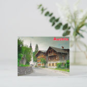 Oostenrijk Briefkaart (Staand voorkant)