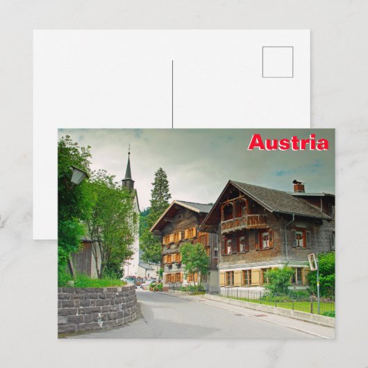 Oostenrijk Briefkaart (Voorkant / Achterkant)