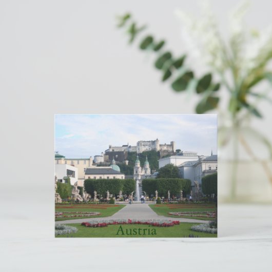 Oostenrijk Briefkaart (Staand voorkant)