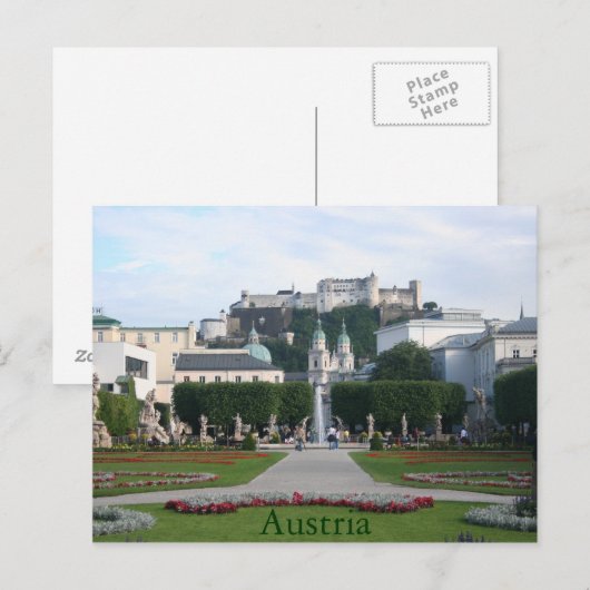 Oostenrijk Briefkaart (Voorkant / Achterkant)