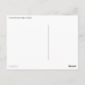 Oostenrijk Briefkaart (Achterkant)