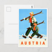 Oostenrijk Briefkaart voor oldtimers (Voorkant / Achterkant)