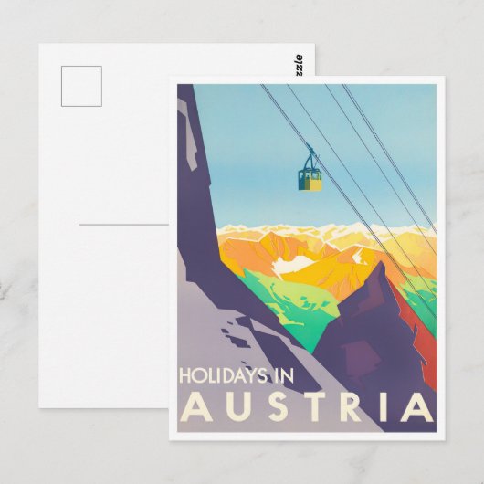 Oostenrijk Briefkaart voor oldtimers (Voorkant / Achterkant)