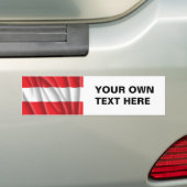 OOSTENRIJK BUMPERSTICKER (Op auto)